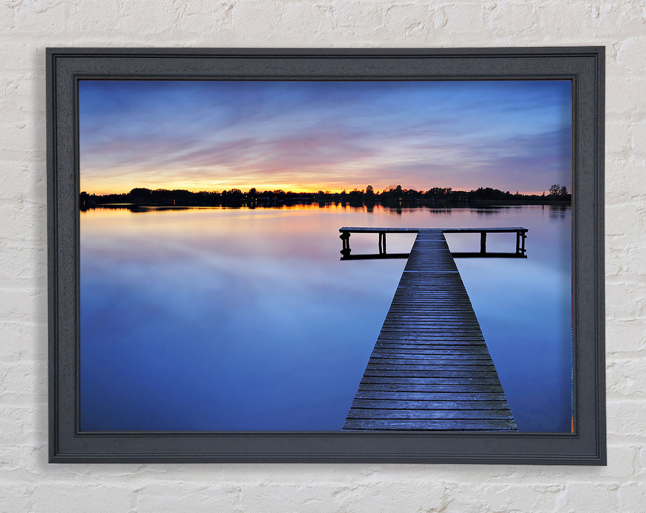 Calmness Of Water Framed Wall Art