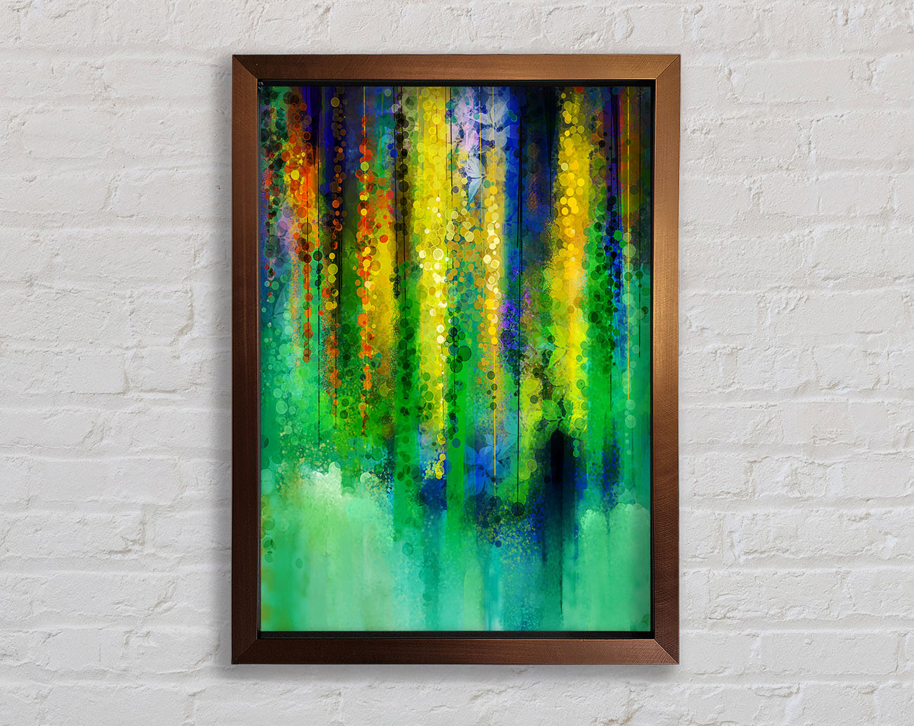 Abstract Willow Tree Framed Wall Art