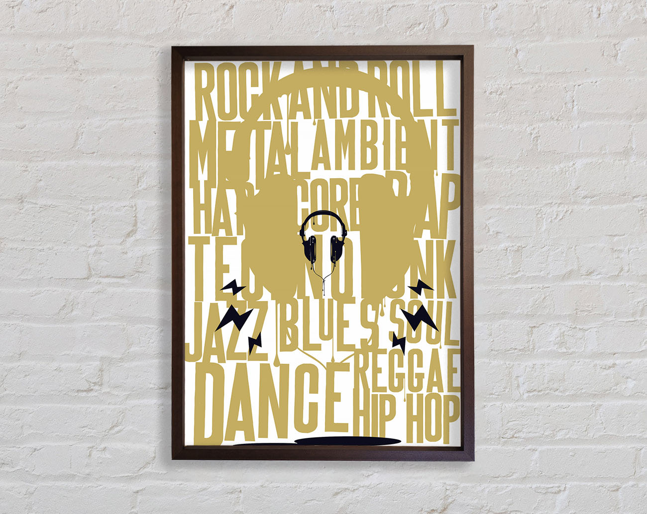 All Music Aloud Framed Wall Art