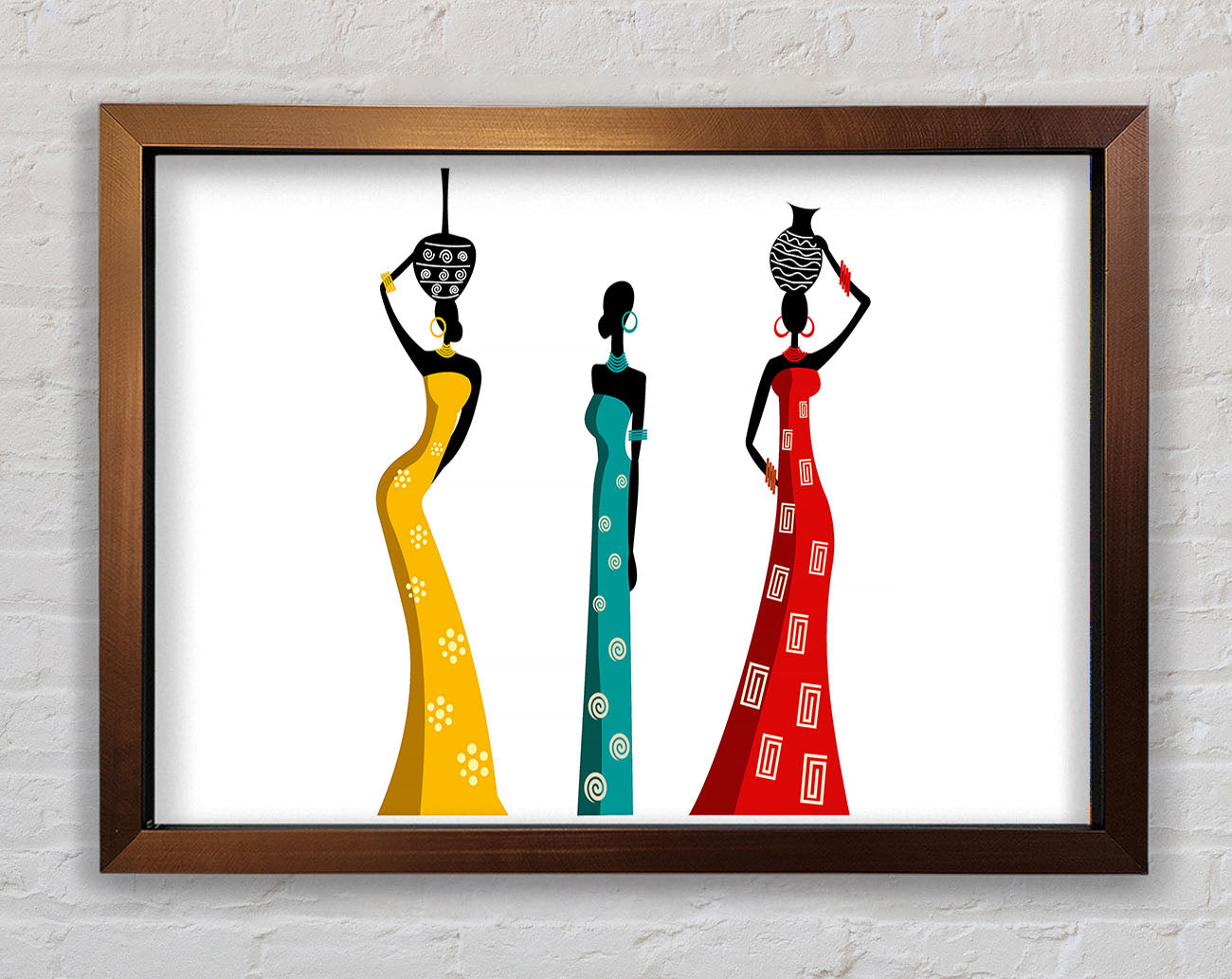 African Women Framed Wall Art