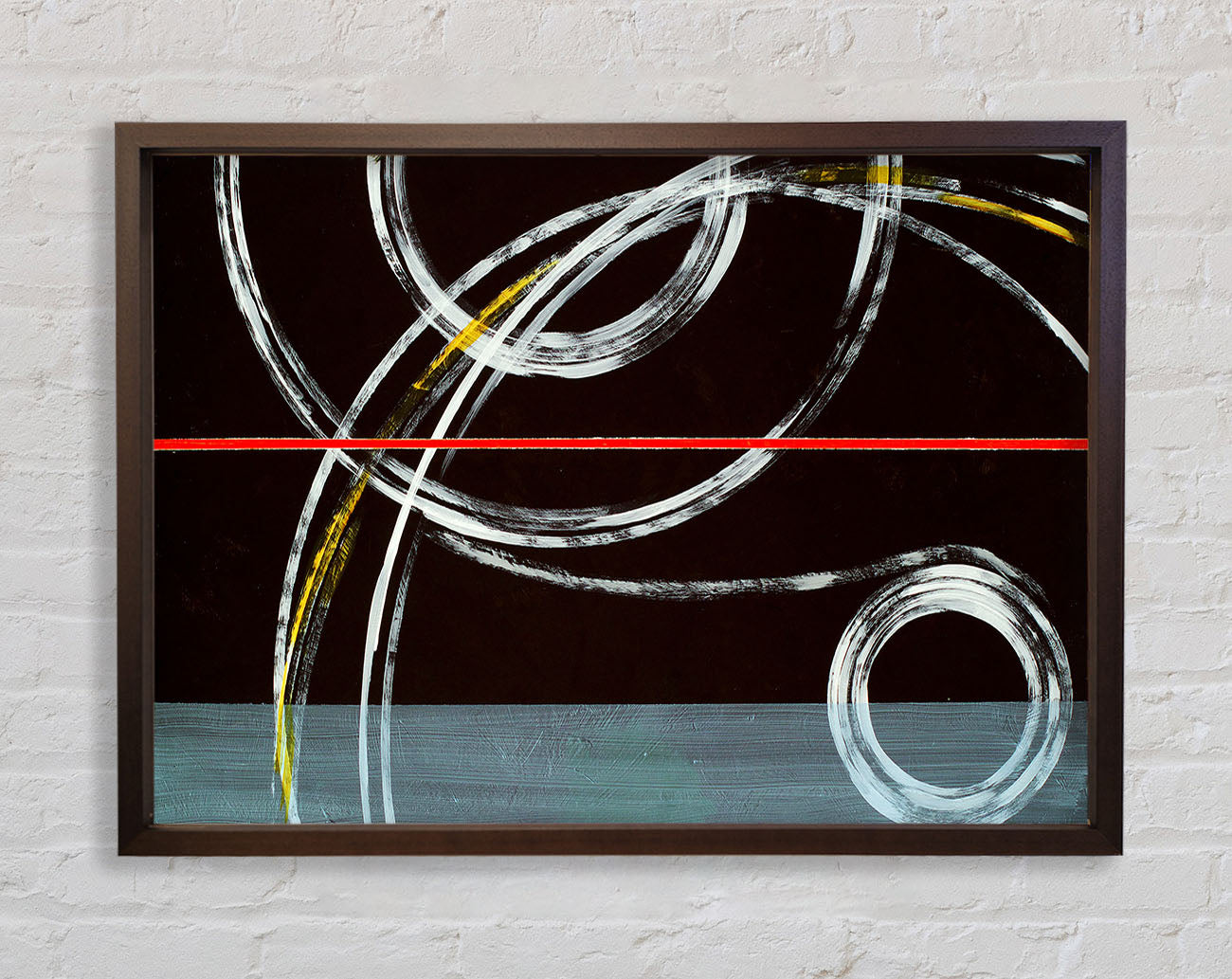 Circles Of Time 2 Framed Wall Art