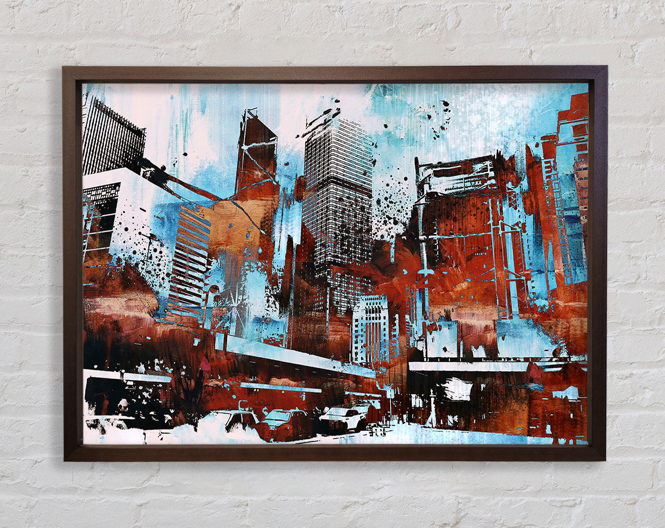 Chocolate City Blues 1 Framed Wall Art