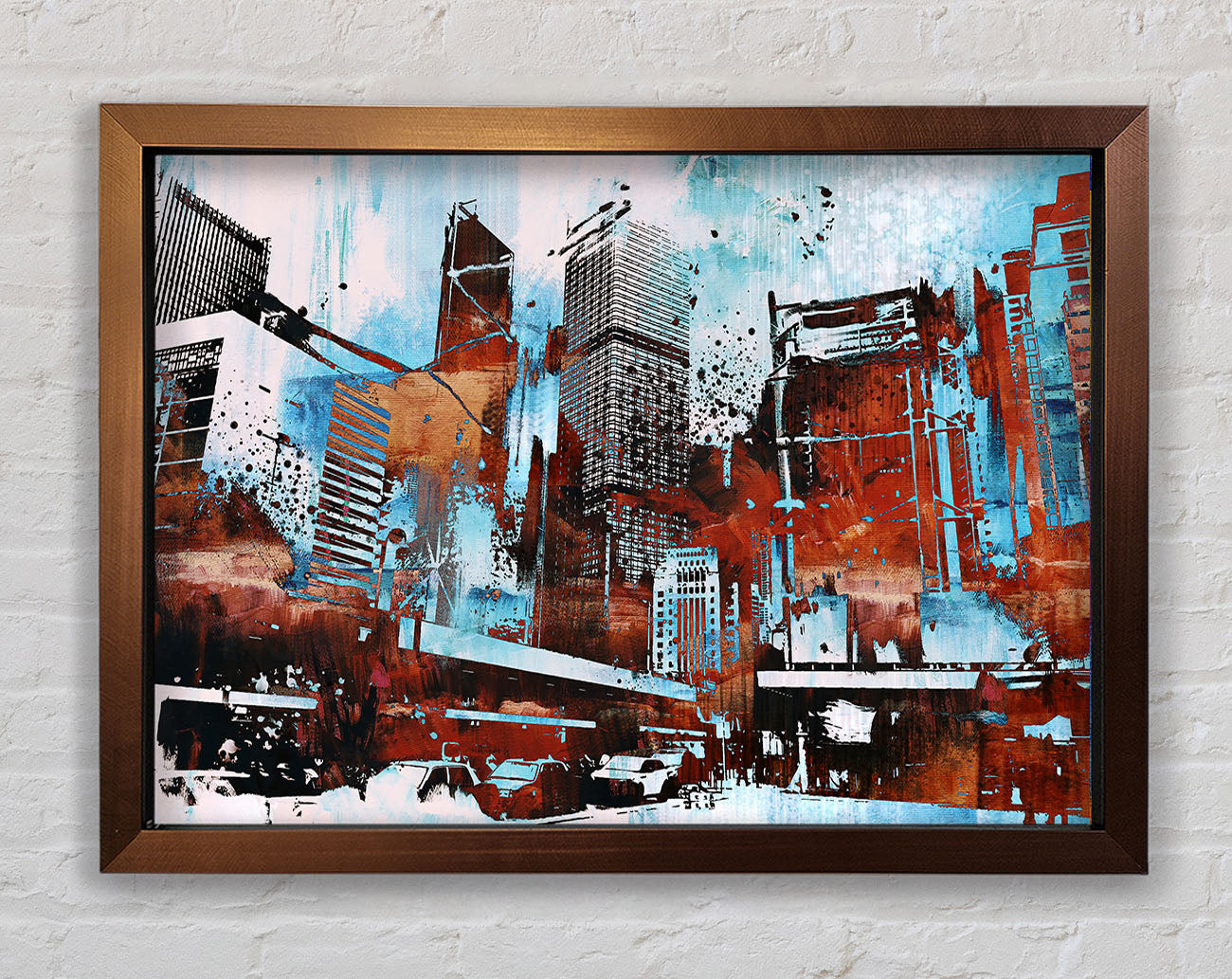 Chocolate City Blues 1 Framed Wall Art