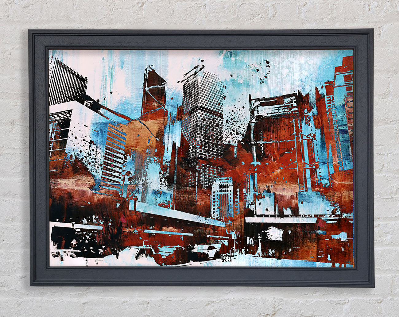 Chocolate City Blues 1 Framed Wall Art