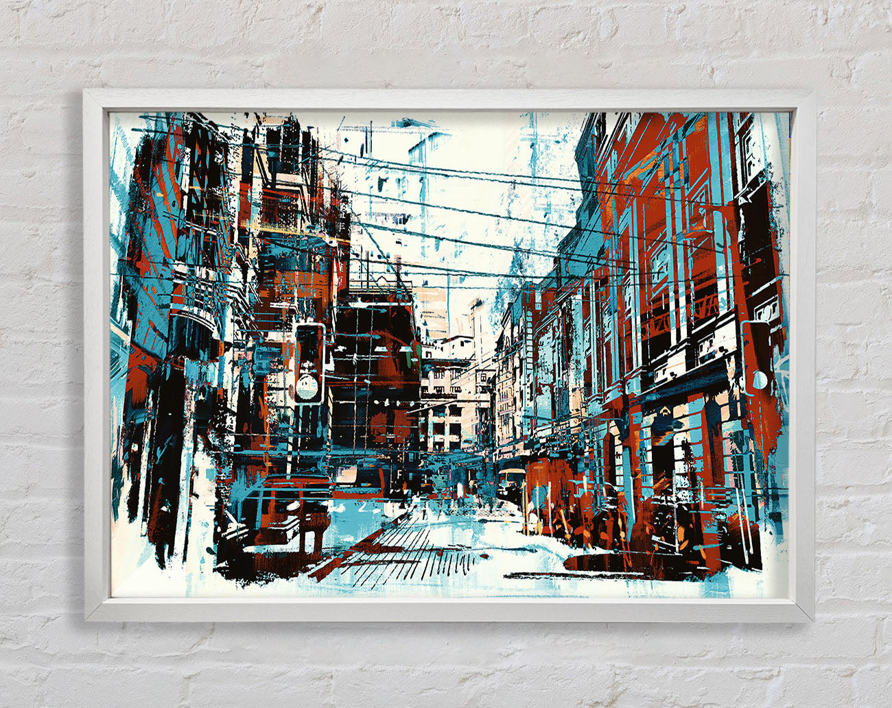 Chocolate City Blues 2 Framed Wall Art