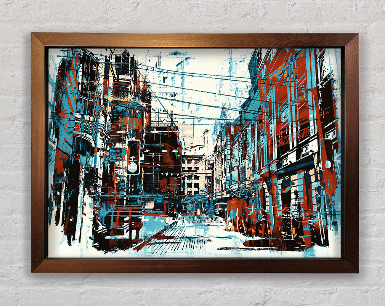 Chocolate City Blues 2 Framed Wall Art