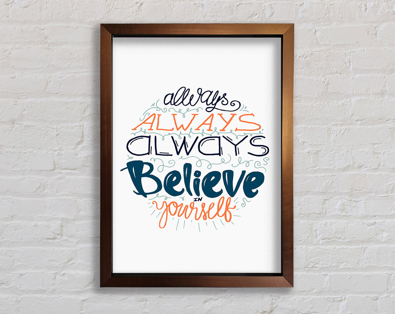 Always Always Always Framed Wall Art