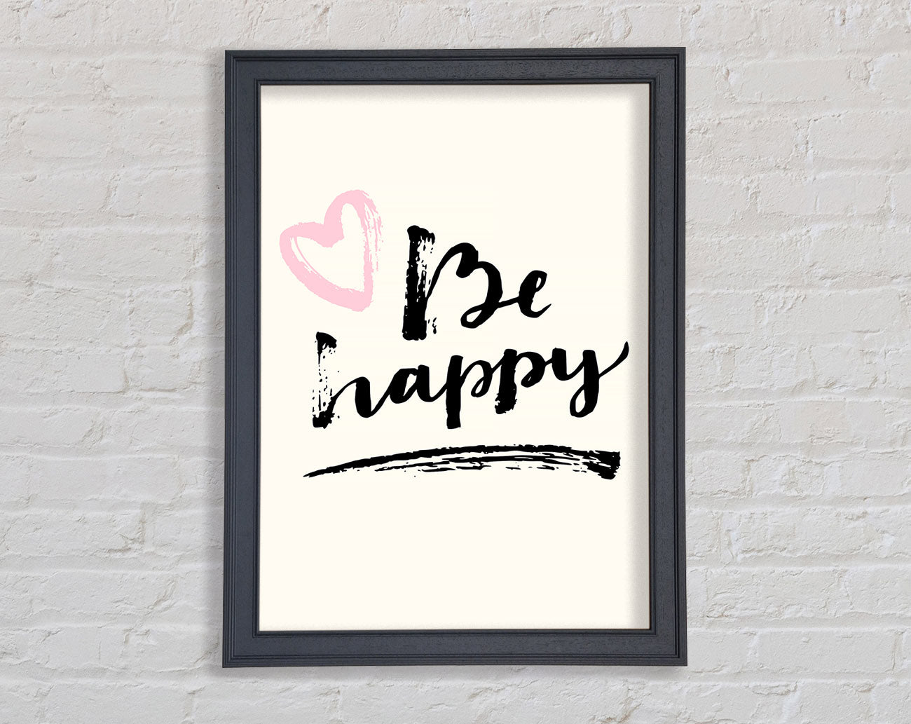Be Happy 1 Framed Wall Art