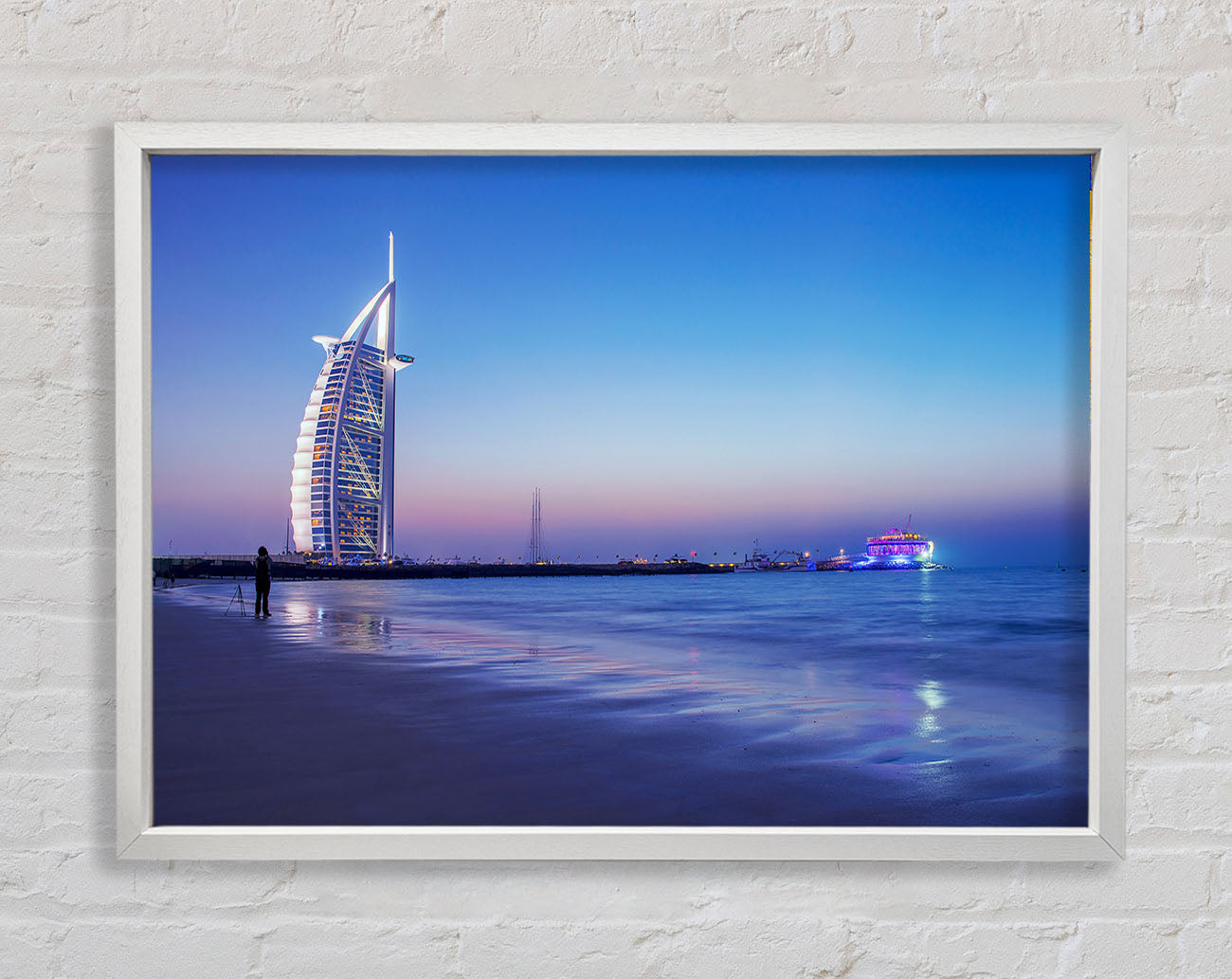 Burj Al Arab 7 Star Hotel Framed Wall Art