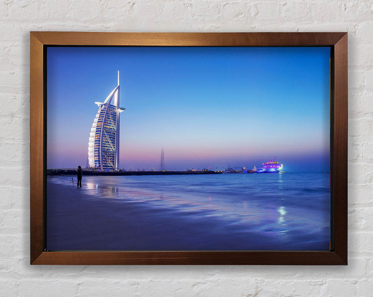 Burj Al Arab 7 Star Hotel Framed Wall Art