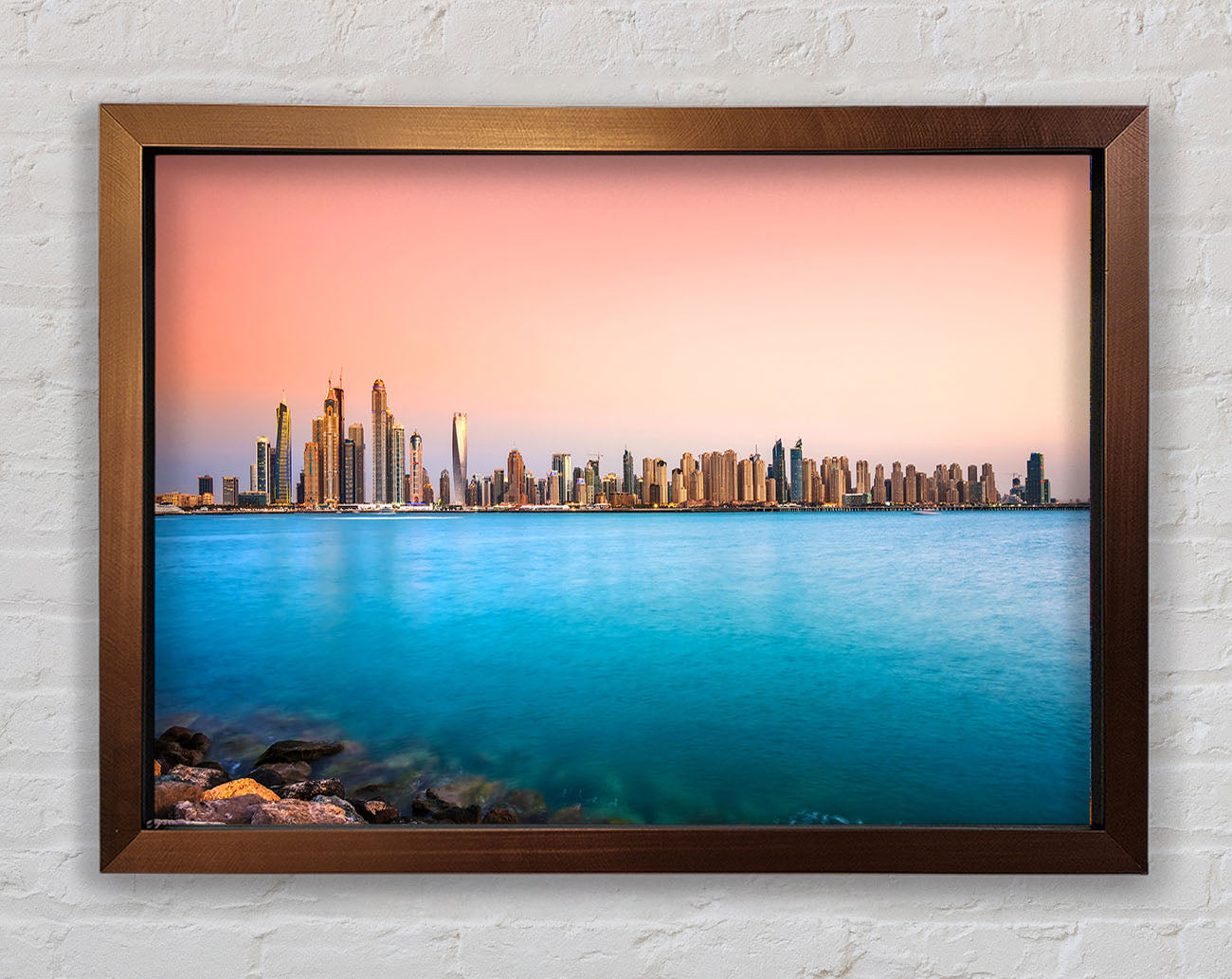By The Water Framed Wall Art
