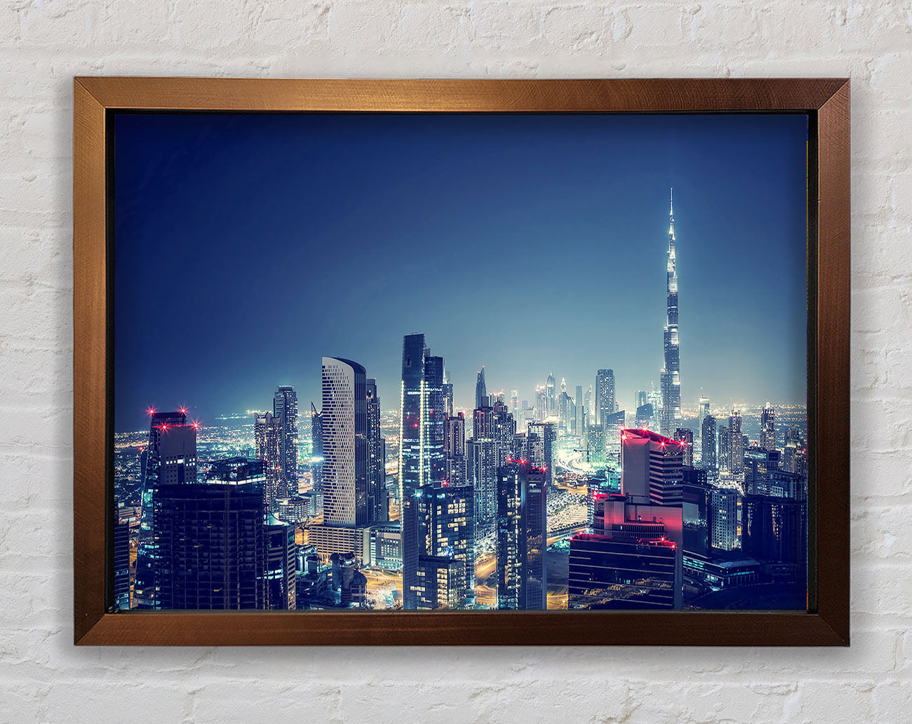 City Lights Framed Wall Art