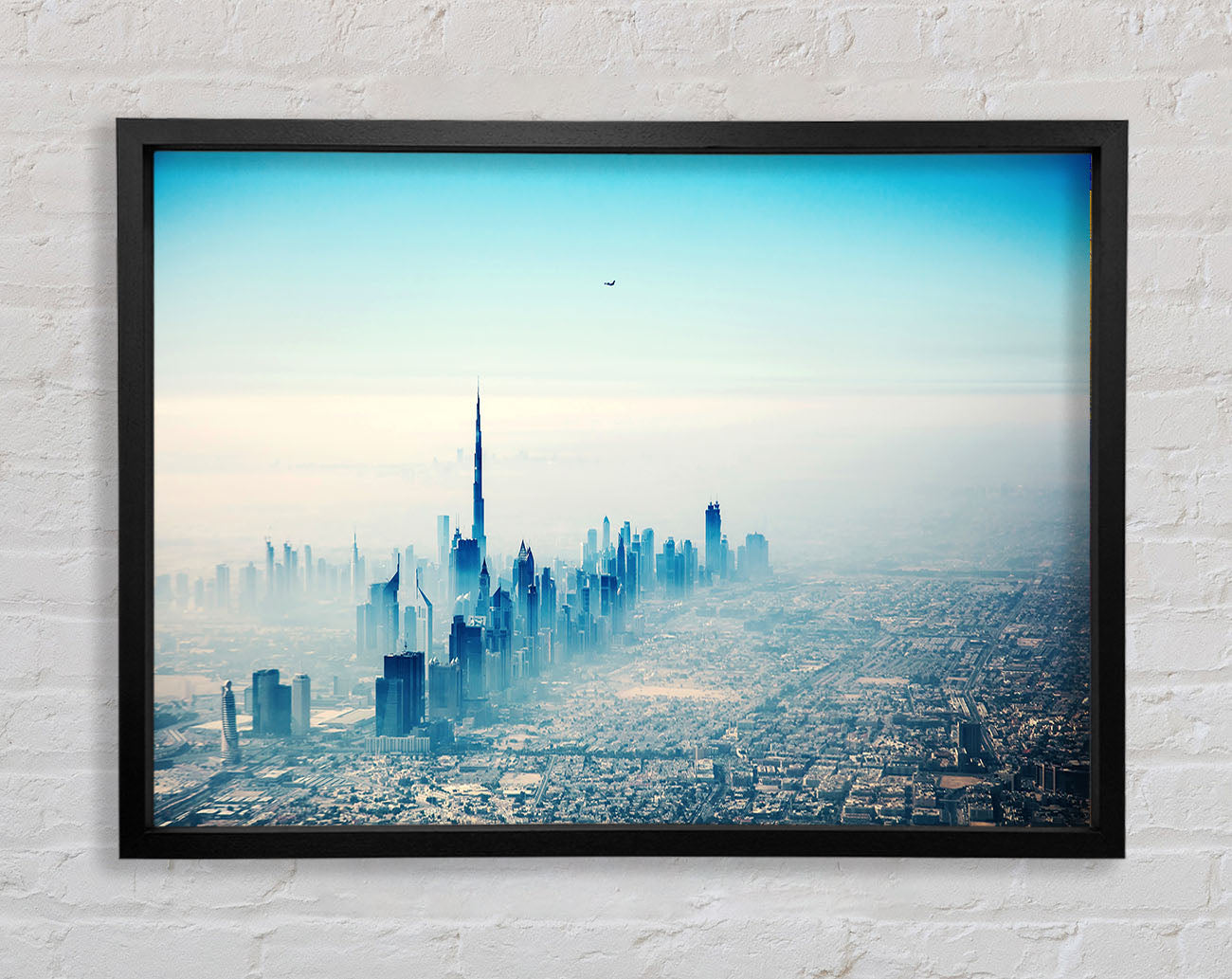 Bird Over The City Framed Wall Art