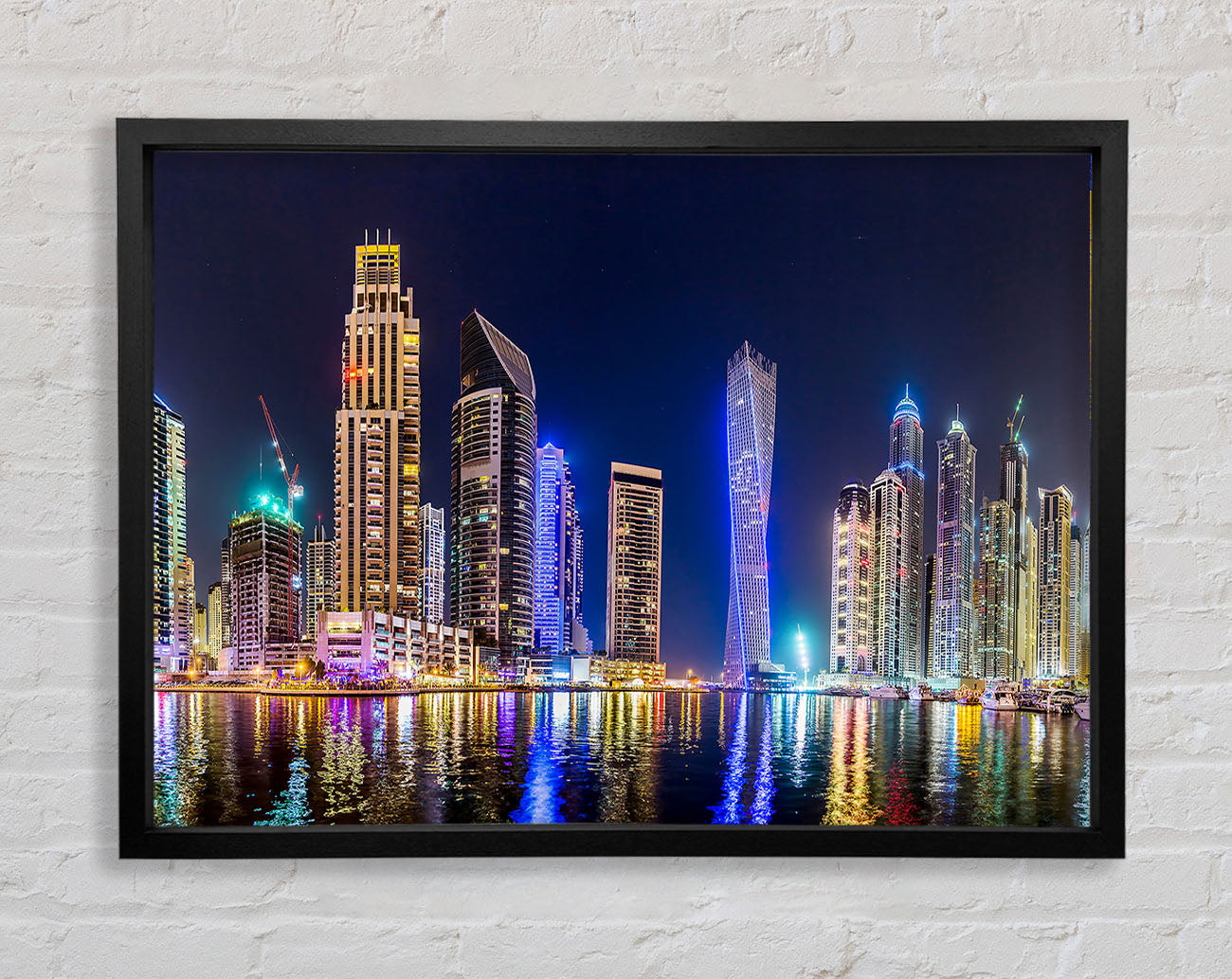 Cayan Tower Blues Framed Wall Art