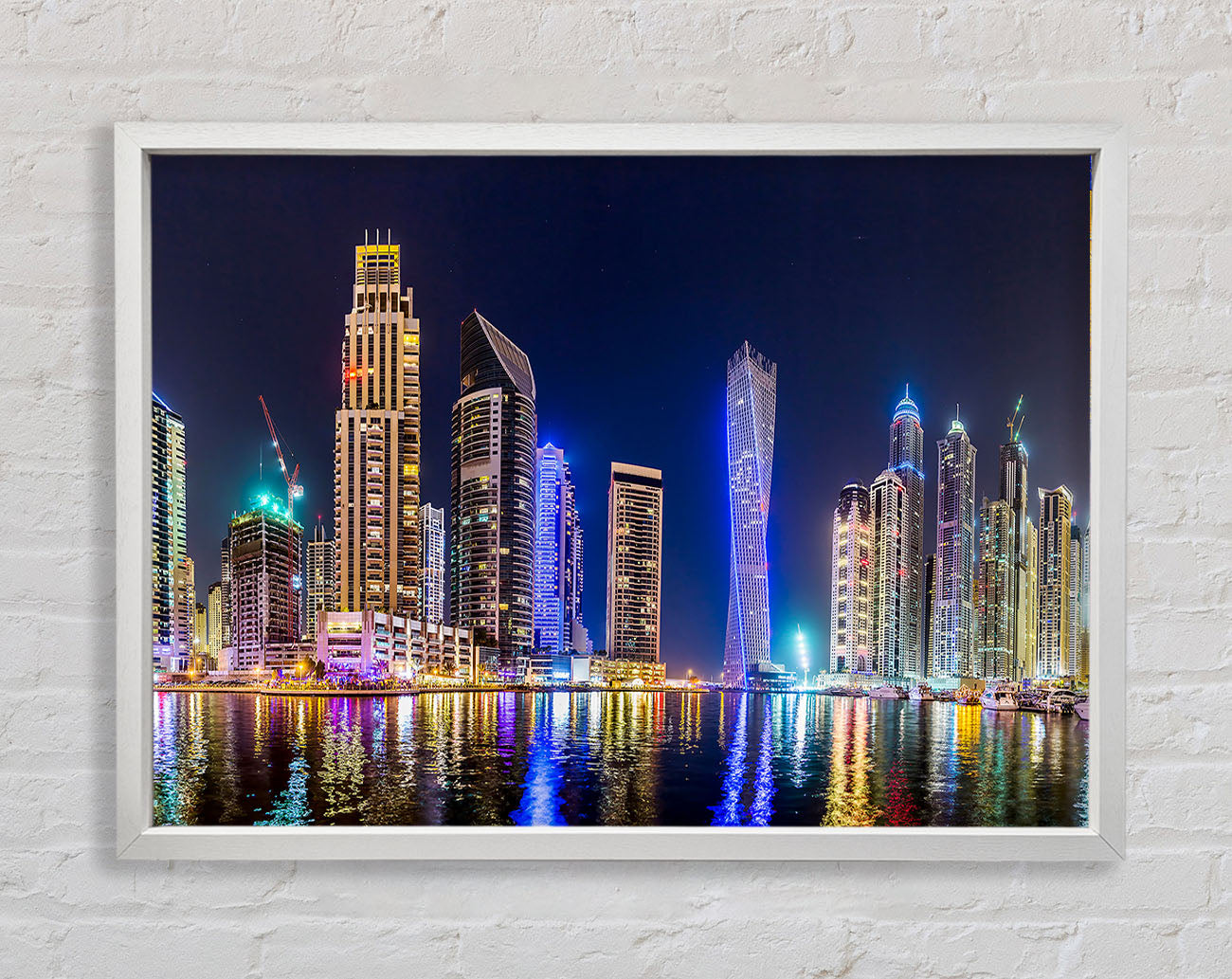 Cayan Tower Blues Framed Wall Art