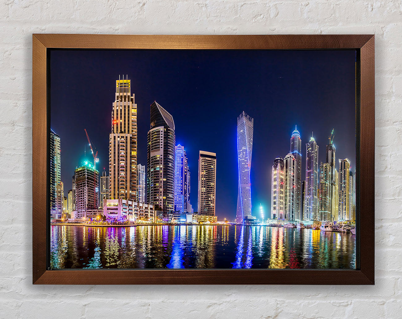 Cayan Tower Blues Framed Wall Art