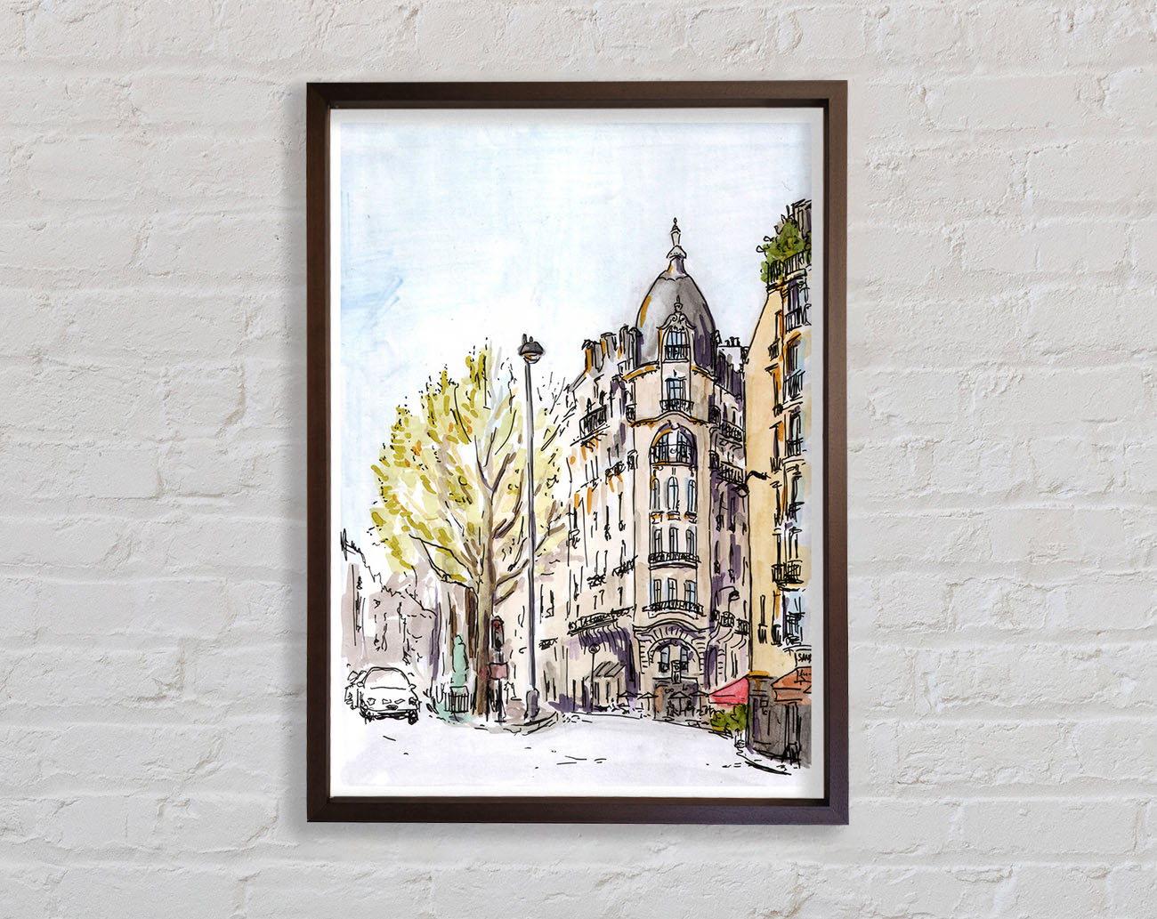City Streets 2 Framed Wall Art