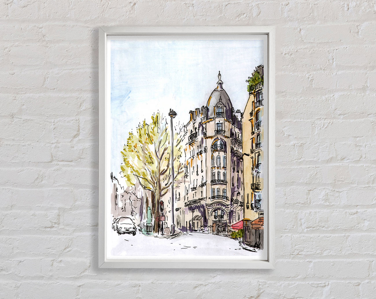 City Streets 2 Framed Wall Art