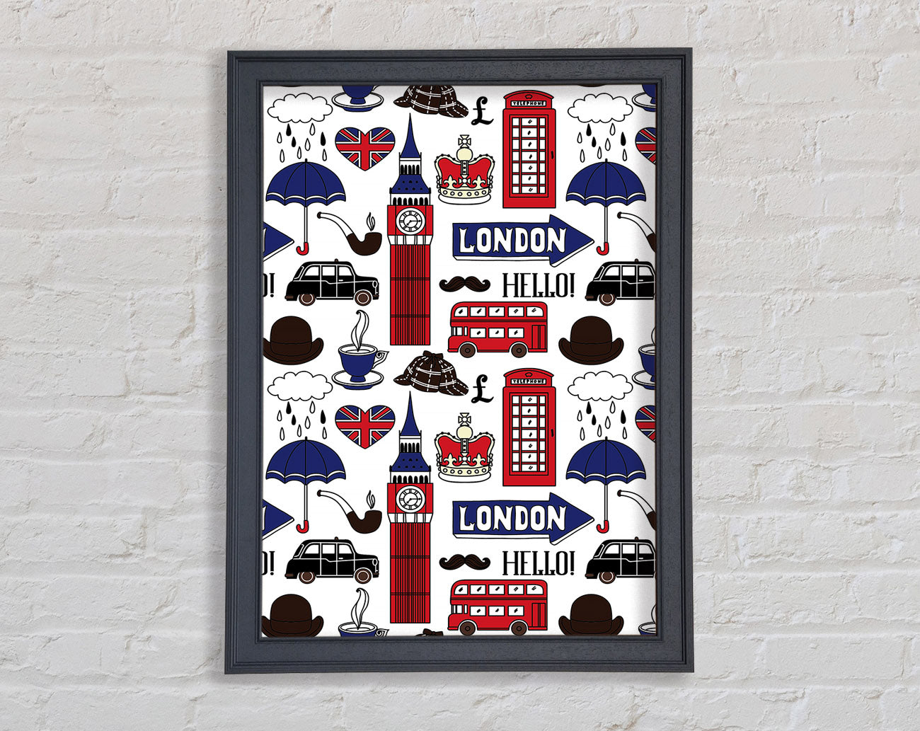 Always Bring An Umbrella Framed Wall Art