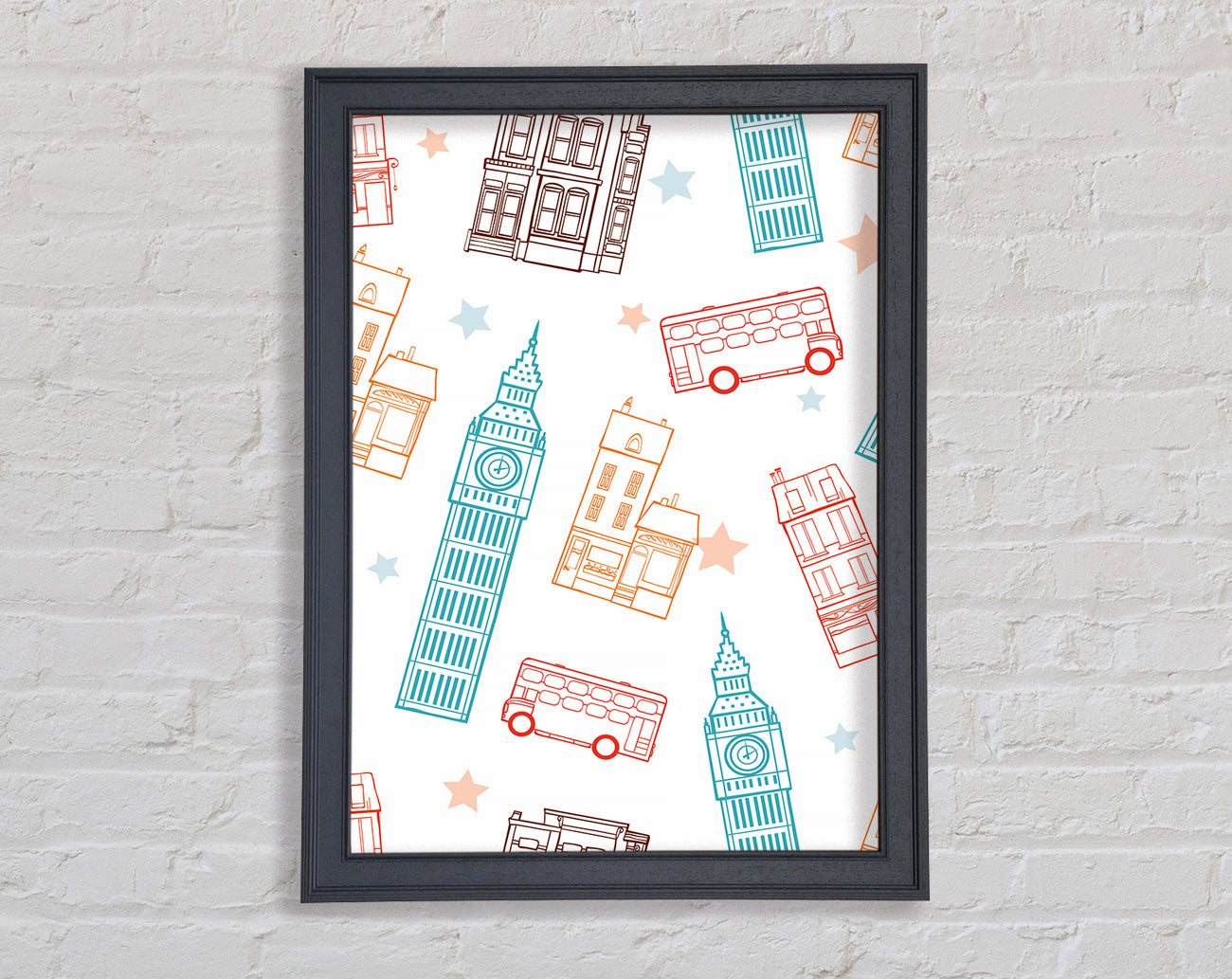 City Stars Framed Wall Art