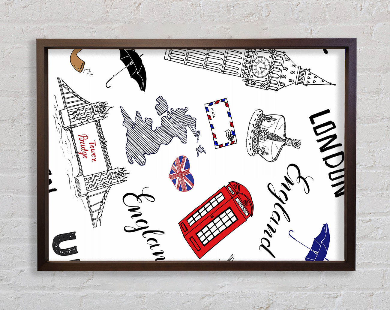 Attractions Of The City 4 Framed Wall Art