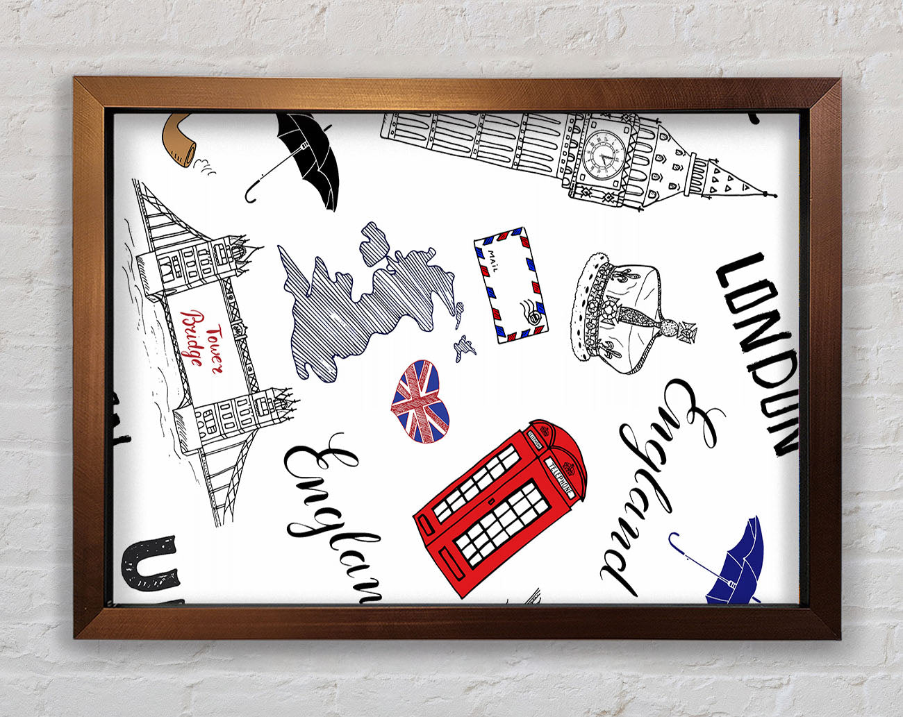 Attractions Of The City 4 Framed Wall Art