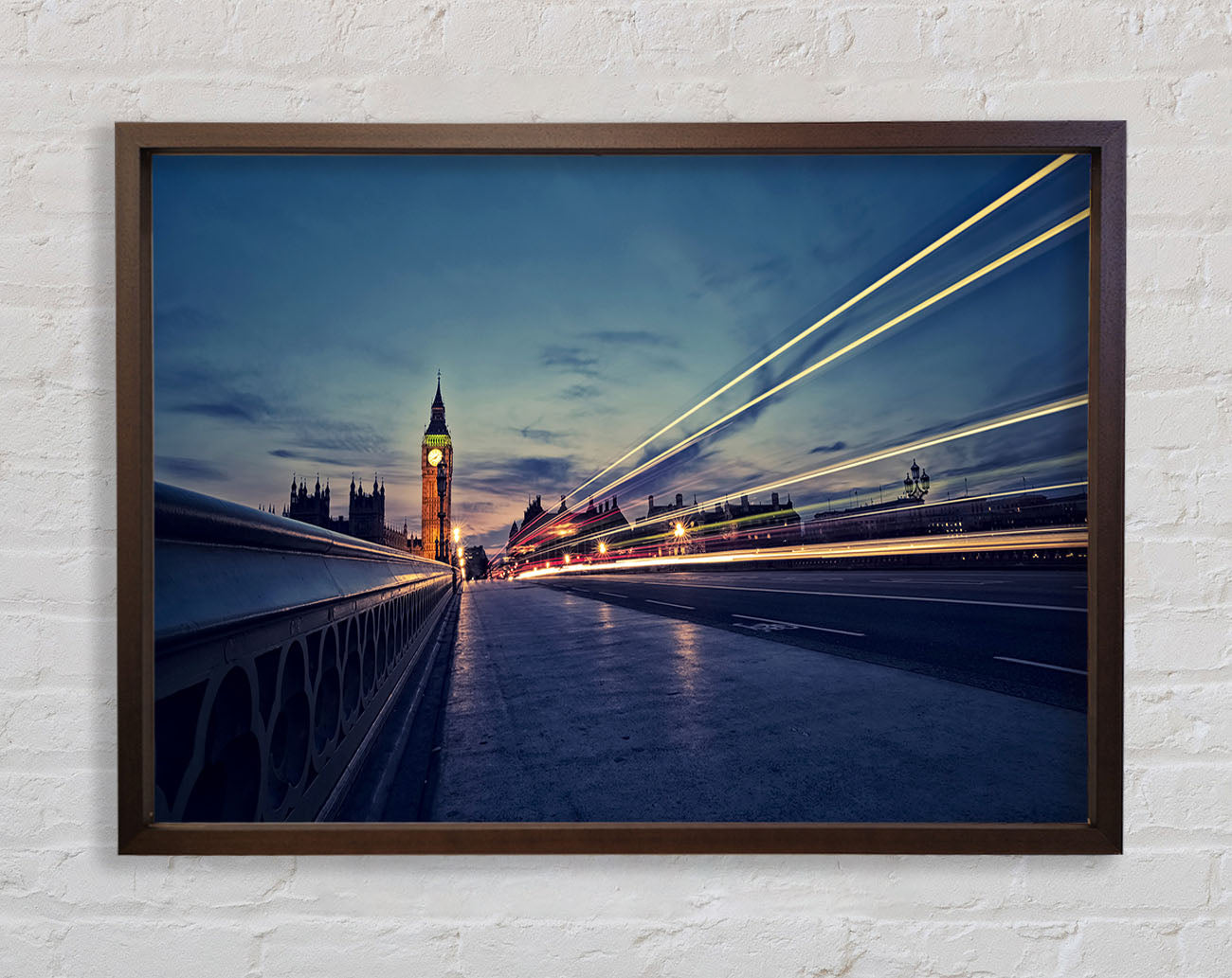 Big Ben Speed Of Light 8 Framed Wall Art