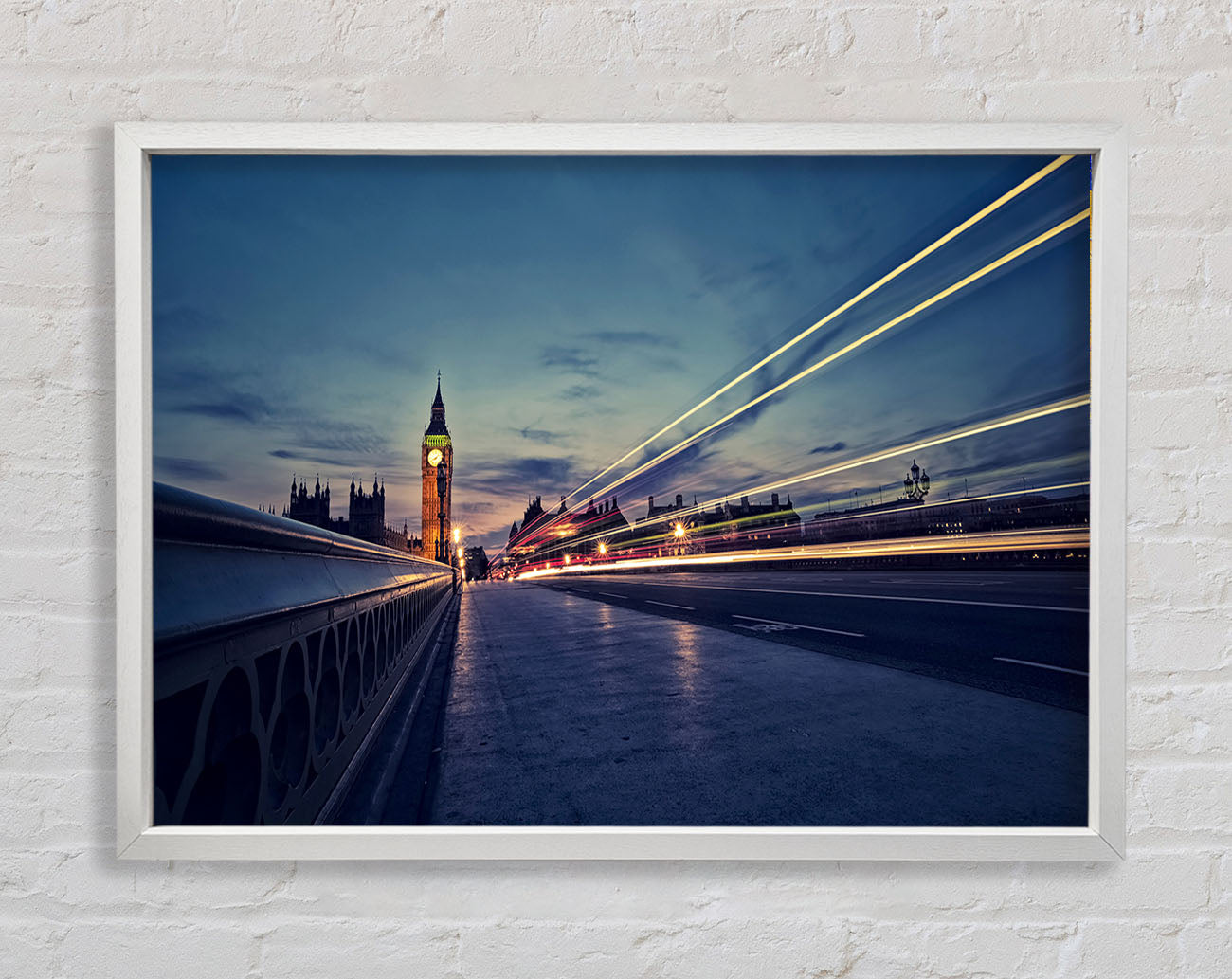 Big Ben Speed Of Light 8 Framed Wall Art