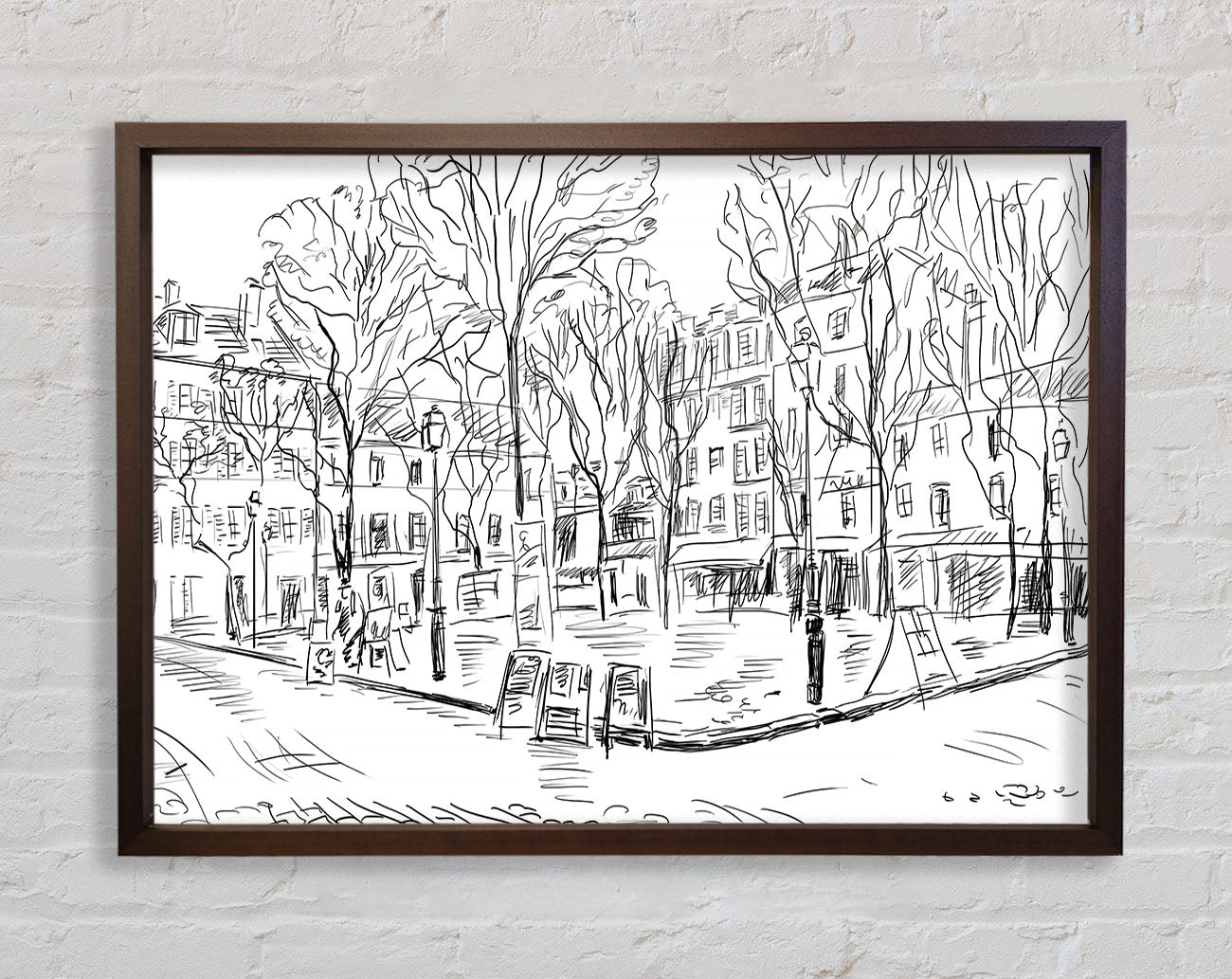 City Streets 5 Framed Wall Art