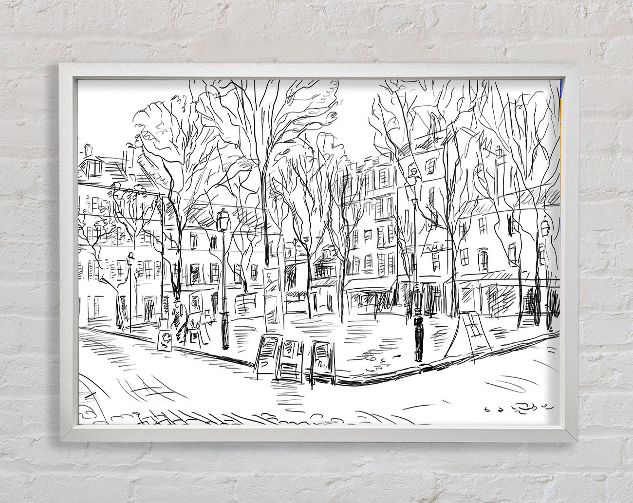 City Streets 5 Framed Wall Art