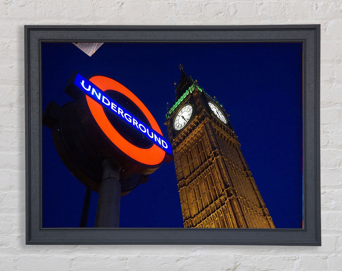 Big Ben Underground Framed Wall Art