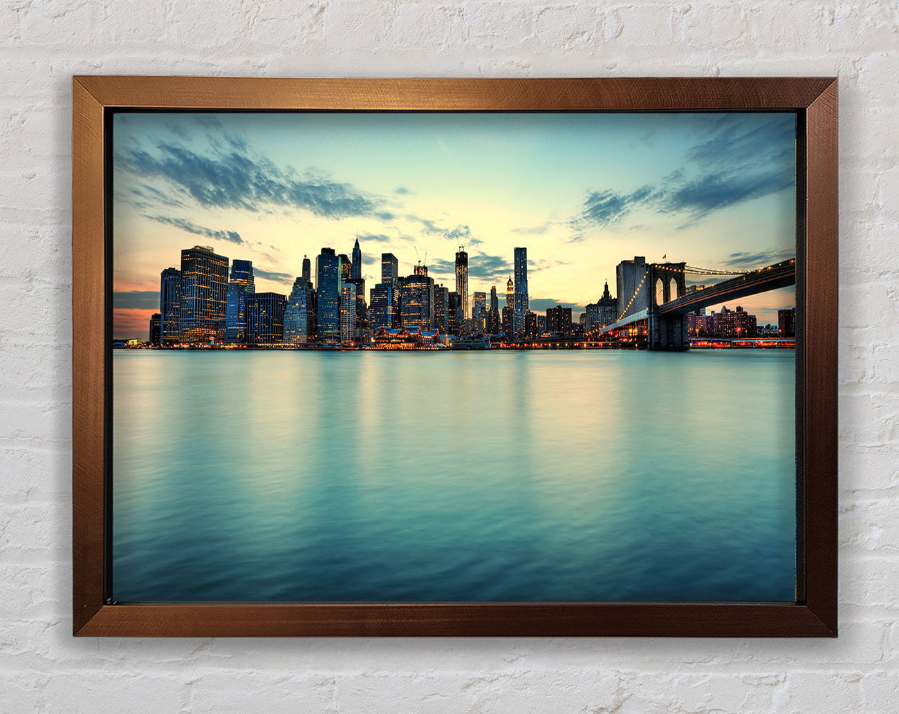 City Blues 2 Framed Wall Art