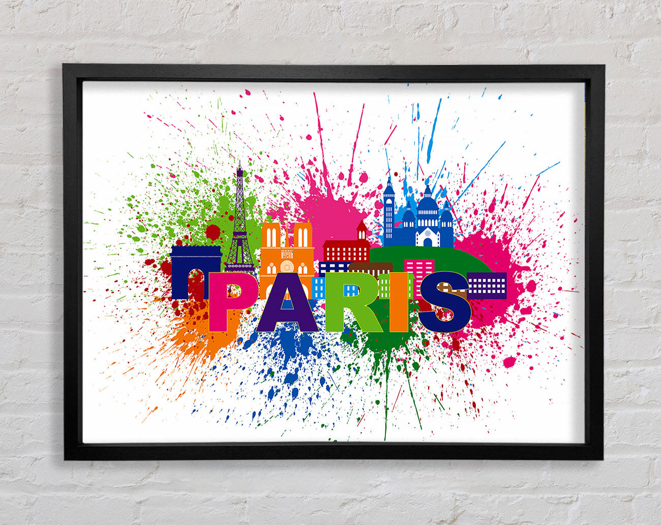 City Streets 8 Framed Wall Art