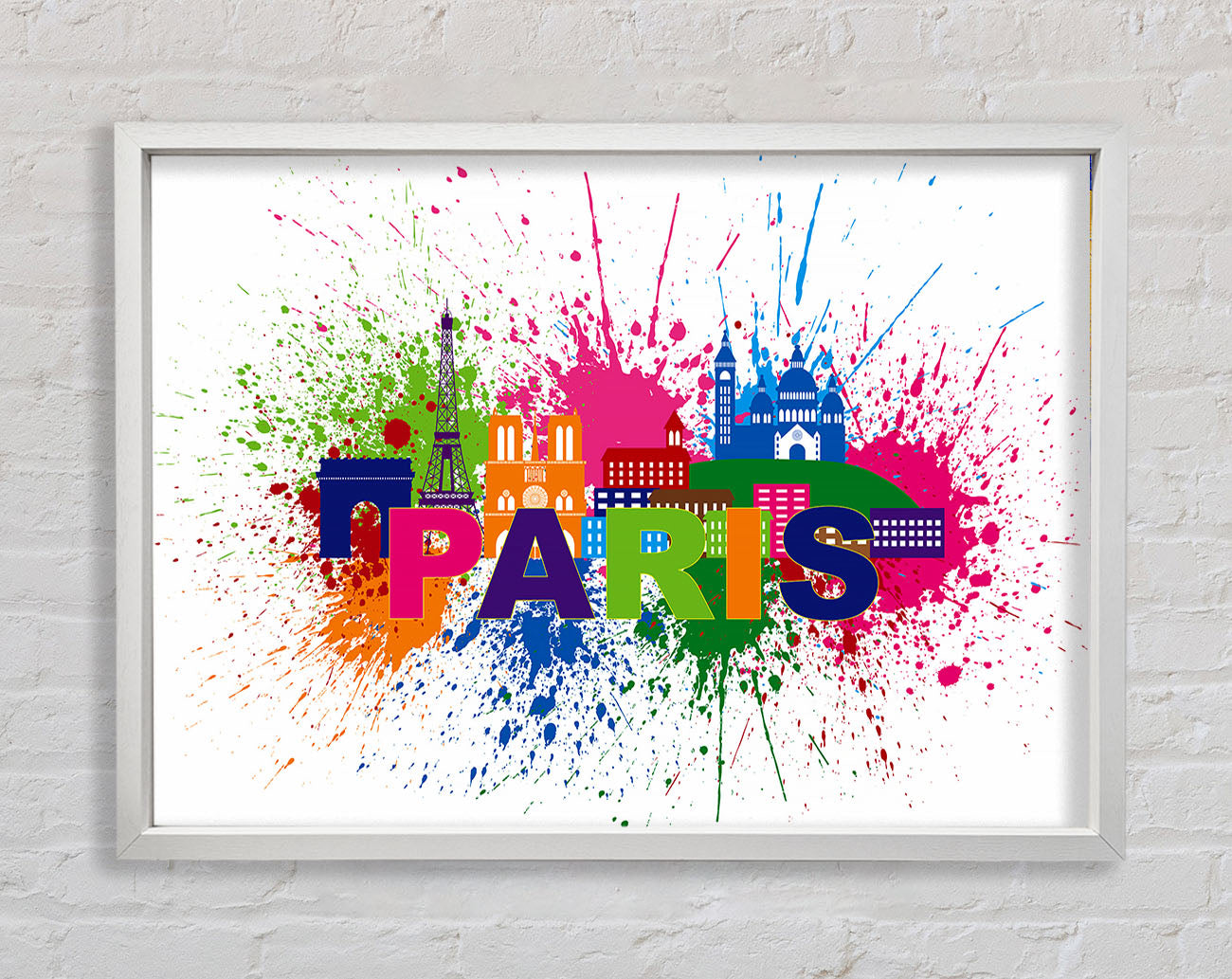 City Streets 8 Framed Wall Art