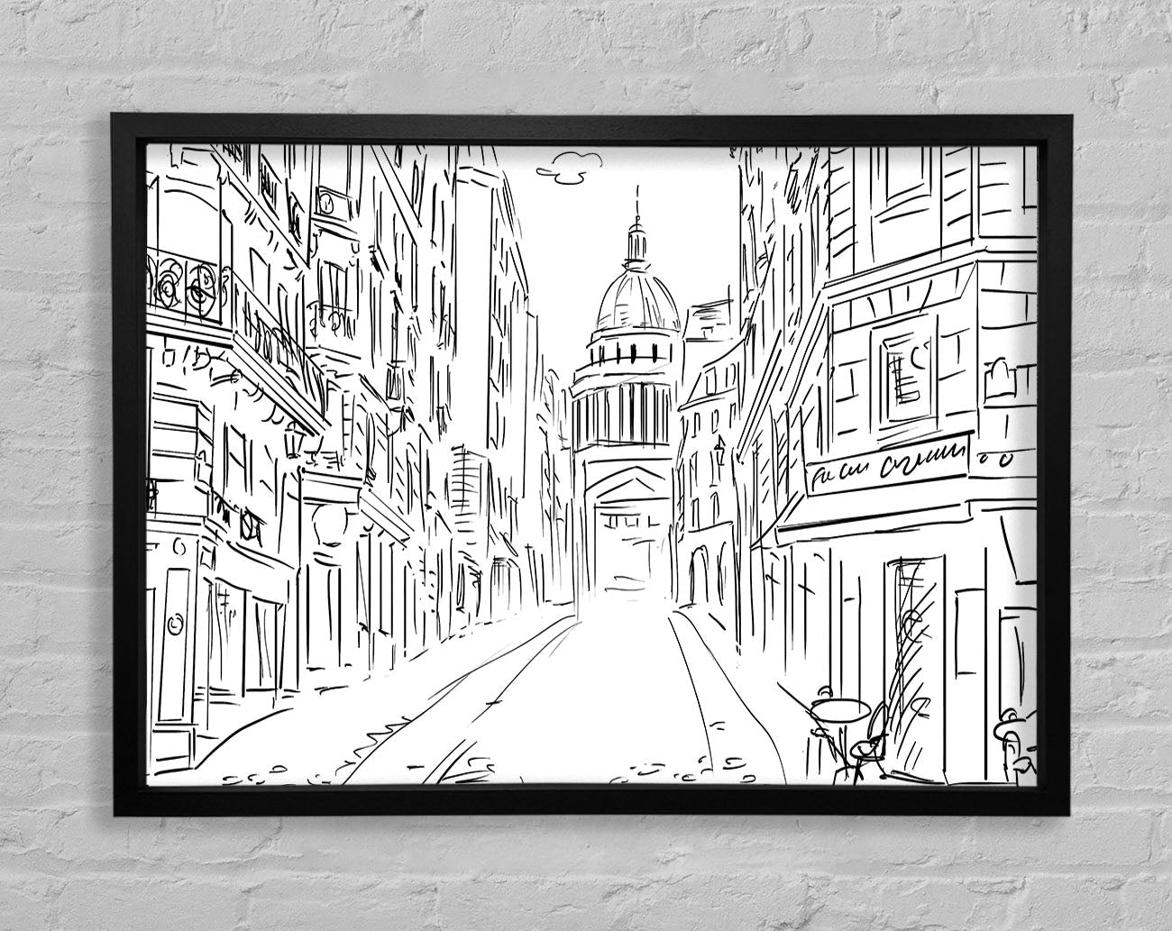 City Streets 9 Framed Wall Art