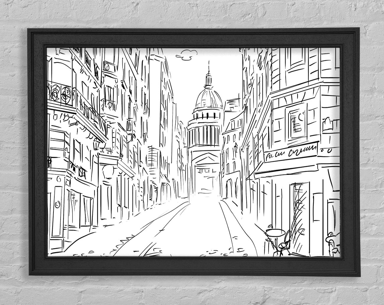 City Streets 9 Framed Wall Art