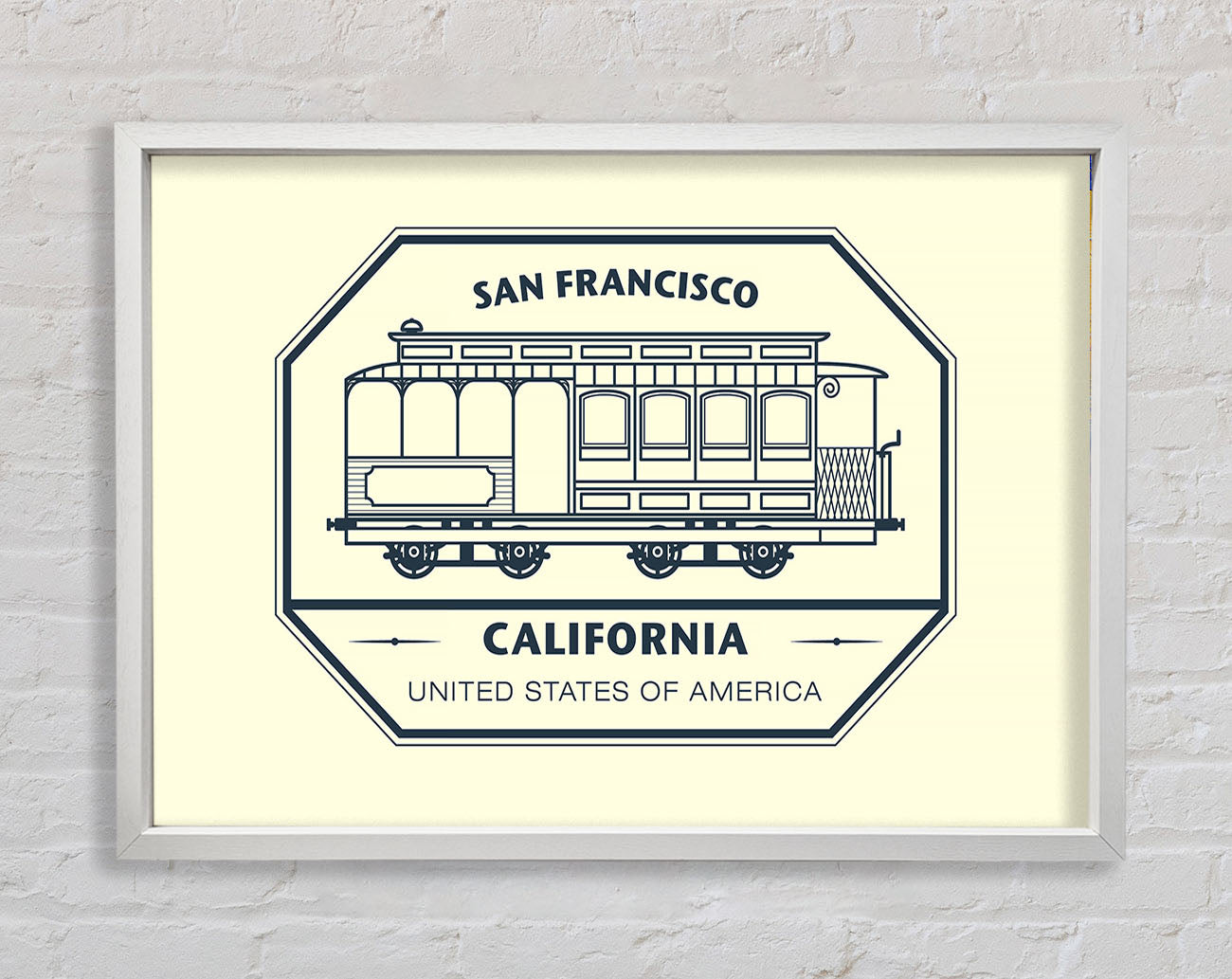 Cable Car 4 Framed Wall Art