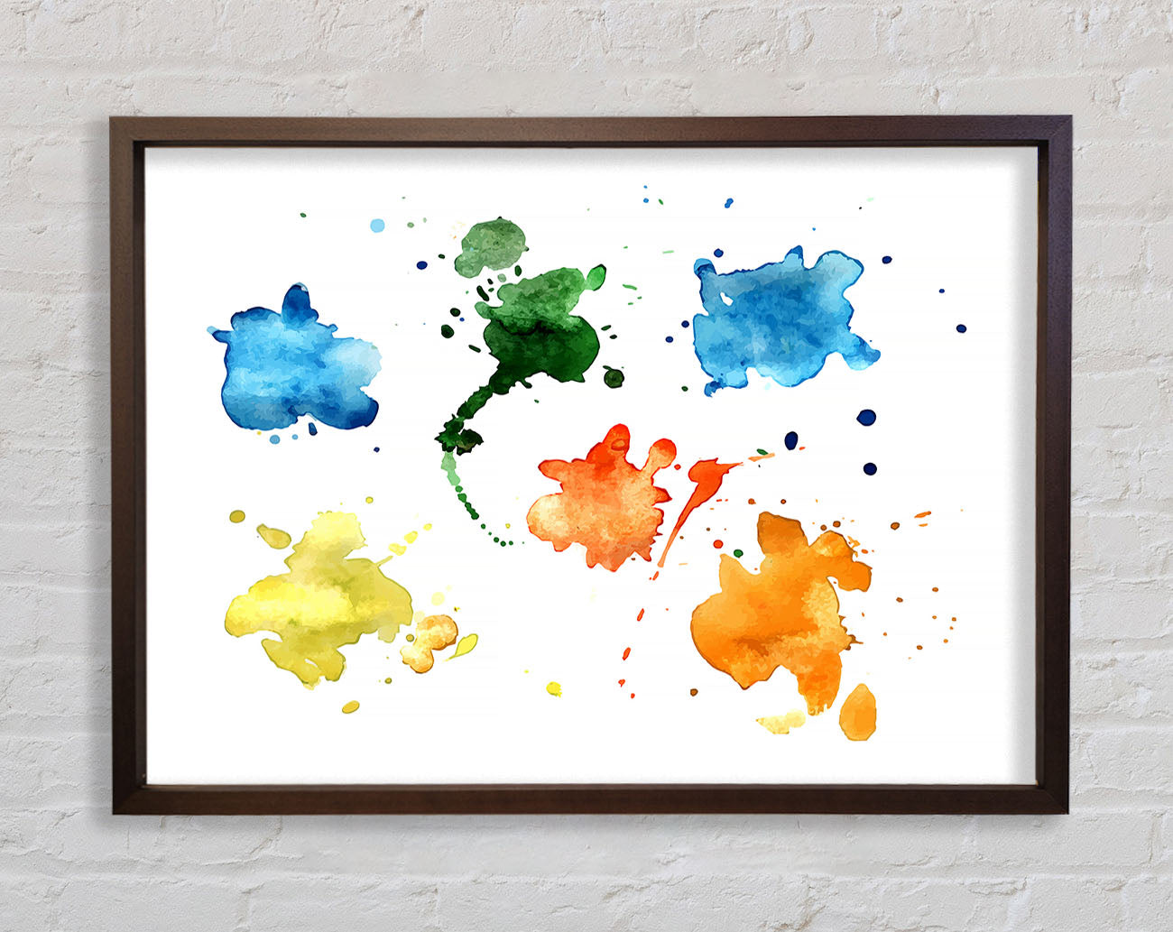 Blue Duo Framed Wall Art