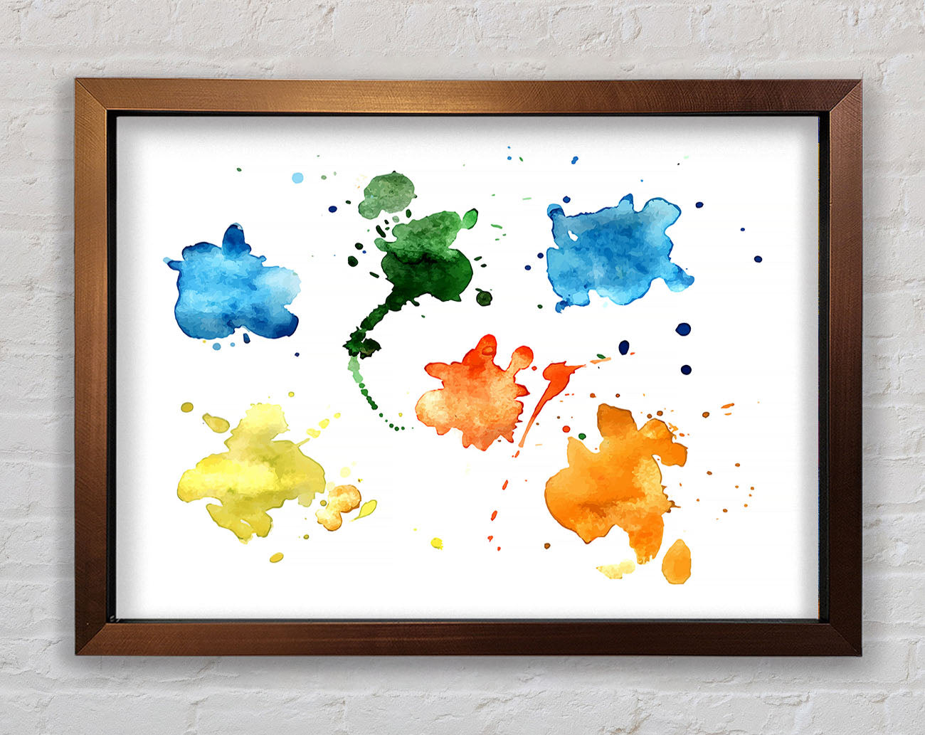Blue Duo Framed Wall Art