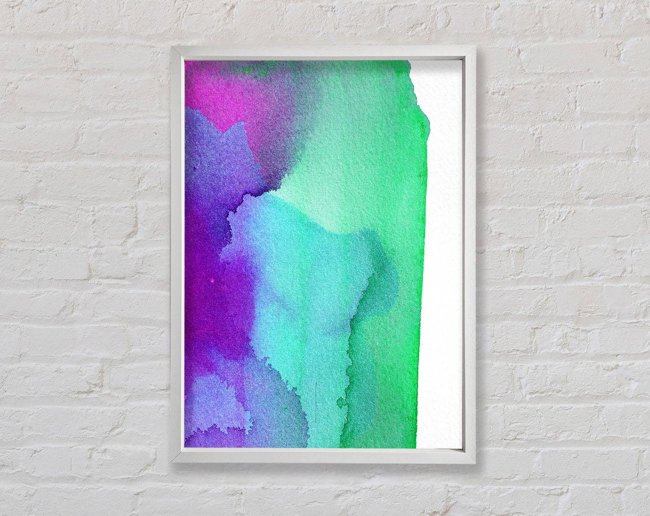 Colours Subside Framed Wall Art