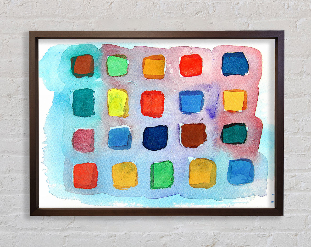 Colour Palette Framed Wall Art