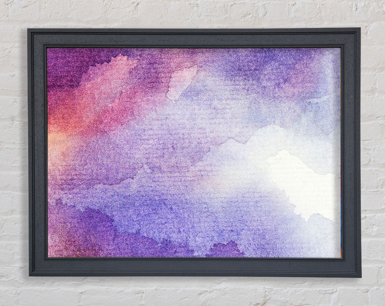 As The Clouds Break Framed Wall Art