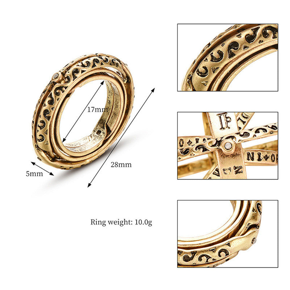 16th Century Flip Astronomical Ball Ring