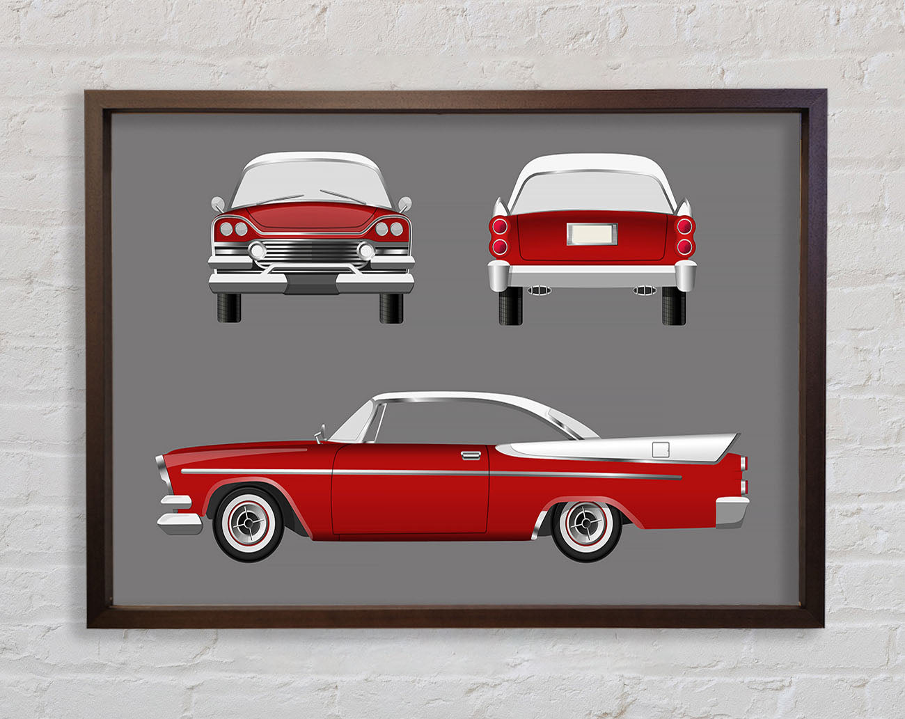 American Classic 9 Framed Wall Art