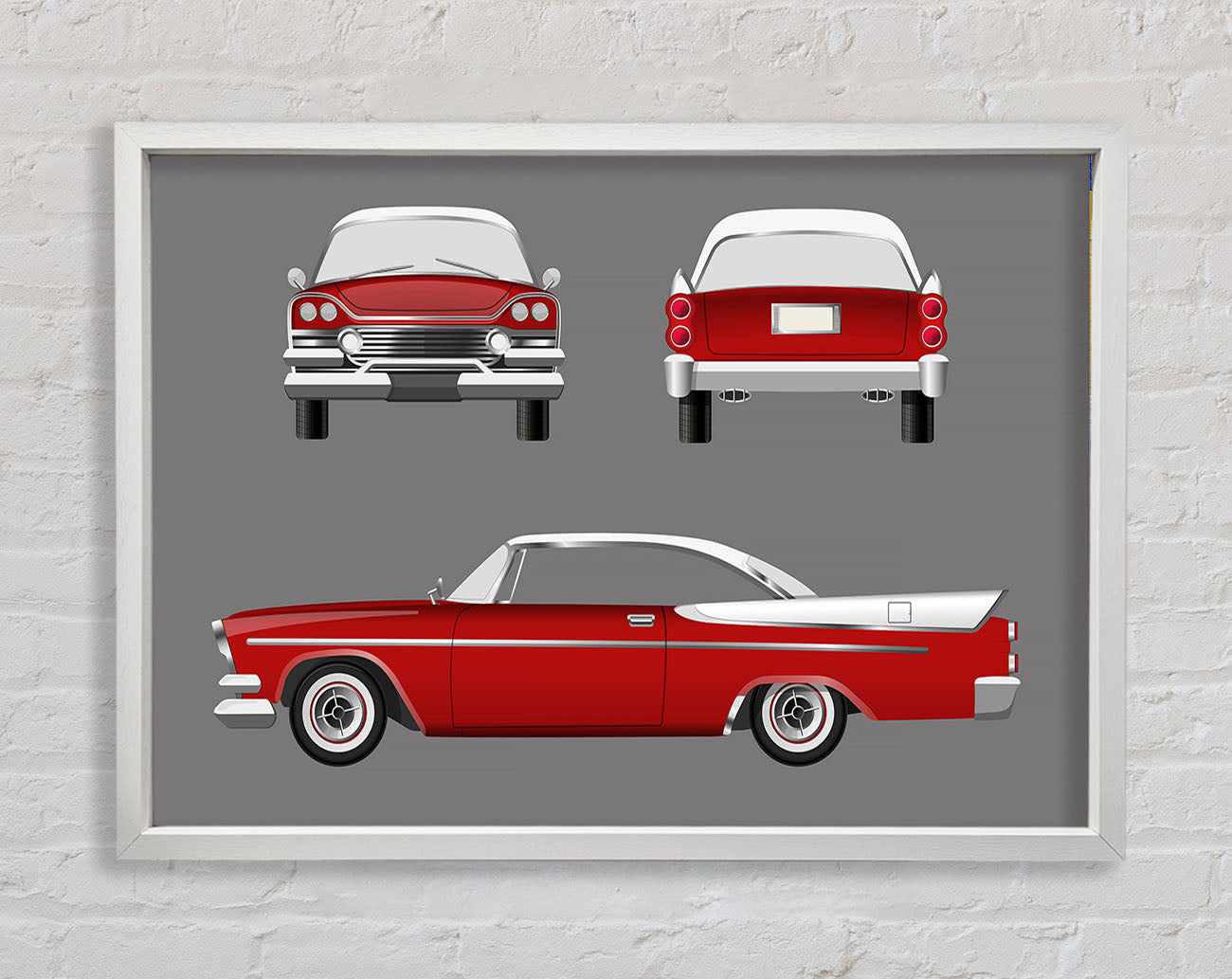 American Classic 9 Framed Wall Art