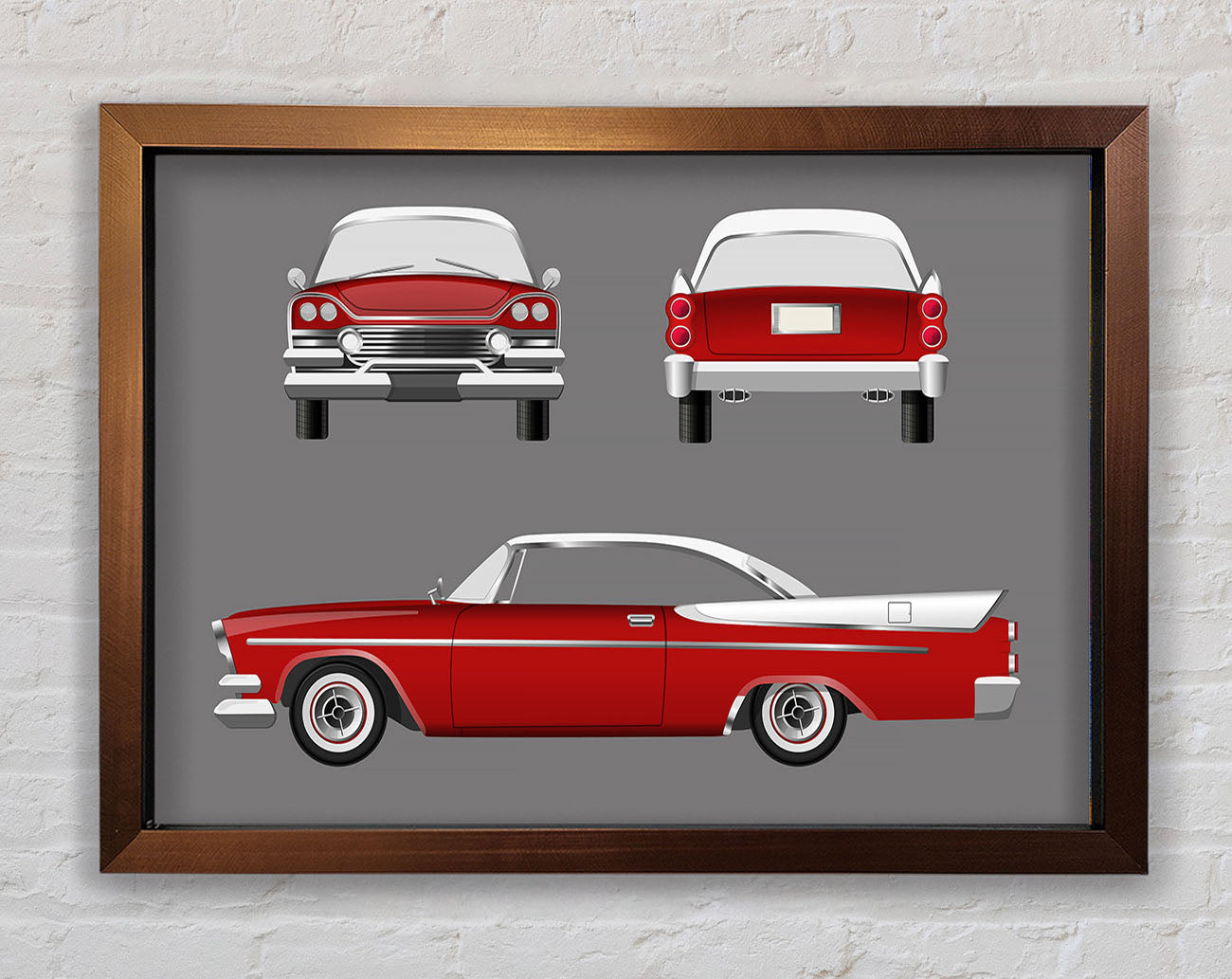 American Classic 9 Framed Wall Art