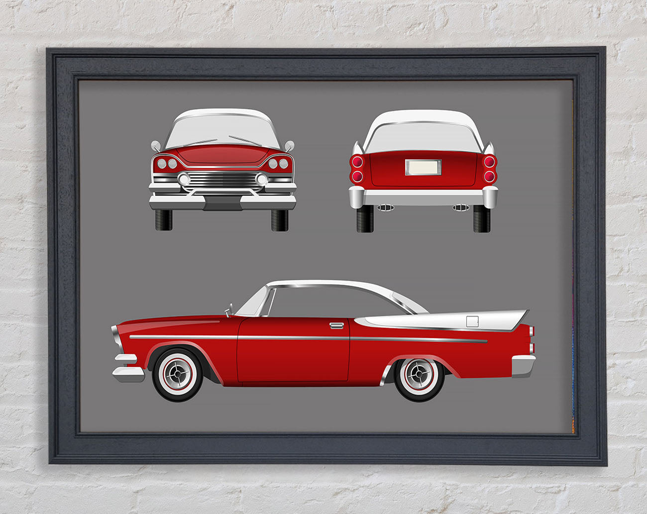 American Classic 9 Framed Wall Art