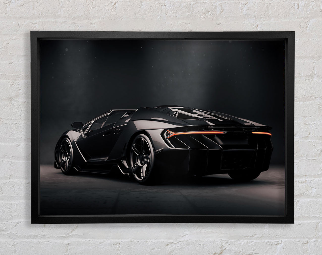Black Beauty 1 Framed Wall Art