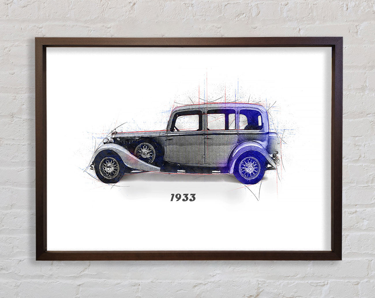 British Classic 9 Framed Wall Art