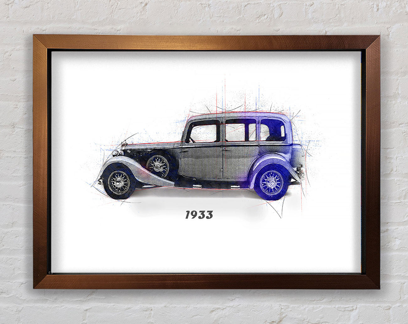 British Classic 9 Framed Wall Art